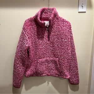 🍀4 for 25🍀 SO | Pink Cozy Sherpa Quarterzip